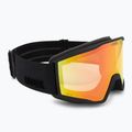 Скиорска маска Uvex Blast V black matt/vario rainbow mirror