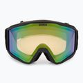 Скиорска маска Uvex Blast V black matt/vario green mirror 2