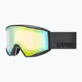 Скиорска маска Uvex Blast V black matt/vario green mirror 5