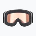 Скиорска маска Uvex Blast V black matt/vario green mirror 7