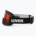 Скиорски очила UVEX Athletic LGL black matt/orange/clear 4
