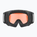Скиорски очила UVEX Athletic LGL black matt/orange/clear 3