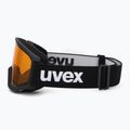 Скиорски очила UVEX Athletic LGL black matt/yellow/clear 4