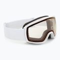 Скиорска маска UVEX Victorious S Pro V white matt/vario red mirror