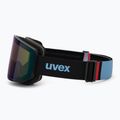 Скиорска маска Uvex Lace Attract FM black matt/mirror blue 4