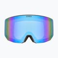 Скиорска маска Uvex Lace Attract FM black matt/mirror blue 7