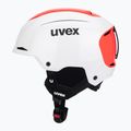 Скиорска каска UVEX Resolution SL white/electric red 3