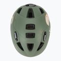 Детска велосипедна каска UVEX Kid 2 CC sage green dino matt 6