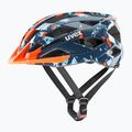 Детска велосипедна каска UVEX Air Wing 2 papaya/bubble blue 8