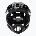 Детска велосипедна каска UVEX React Fullface Jr black/white matt 2