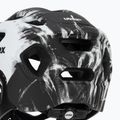 Детска велосипедна каска UVEX React Fullface Jr black/white matt 8