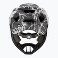 Детска велосипедна каска UVEX React Fullface Jr black/white matt 4
