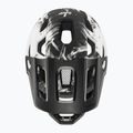 Детска велосипедна каска UVEX React Fullface Jr black/white matt 5