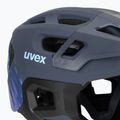 Детска велосипедна каска UVEX React Fullface Jr dusk blue matt 7