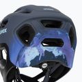 Детска велосипедна каска UVEX React Fullface Jr dusk blue matt 8