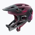 Детска велосипедна каска UVEX React Fullface Jr cramberry matt