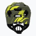 Детска велосипедна каска UVEX React Fullface Jr dark olive matt 4