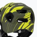 Детска велосипедна каска UVEX React Fullface Jr dark olive matt 8