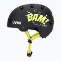 Детска каска UVEX Kid 4 Style bam black/lime matt 3