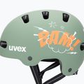 Детска каска UVEX Kid 4 Style bam moss green/papaya matt 7
