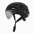 Велосипедна каска UVEX Stride Visor black matt/lite mirror silver 3