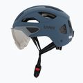 Велосипедна каска UVEX Stride Visor stone blue matt/lite mirror silver 3