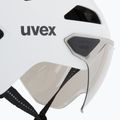 Велосипедна каска UVEX Stride Visor white matt/lite mirror silver 8