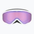 Детска скиорска маска UVEX Speedy Nova FM S2 white matt/mirror rose 2
