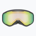 Детска скиорска маска UVEX Speedy Nova FM S2 black matt/mirror green 2