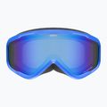 Детска скиорска маска UVEX Speedy Nova FM S2 blue matt/mirror blue 2