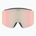 Скиорскa маска UVEX Ignite FM S3 black matt/mirror rose 2