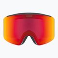 Скиорскa маска UVEX Ignite FM S3 black matt/mirror red 2