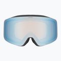 Детска скиорска маска UVEX Pwdr FM Jr S2 black matt/mirror sapphire 2