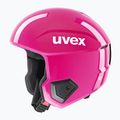 Детска скиорска каска UVEX Race Up pink