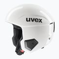 Детска скиорска каска UVEX Race Up white