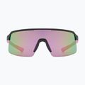 Детски слънчеви очила UVEX Dyrt Jr black pink mat/mirror pink 2