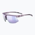Слънчеви очила UVEX Aerios Small purple matt/mirror purple