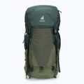 Туристическа раница Deuter Futura Air Trek 50 + 10 зелена 3402121 2