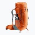 Раница за трекинг Deuter Aircontact Lite 40 + 10 л кестен/зелен цвят 7