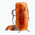 Раница за трекинг Deuter Aircontact Lite 40 + 10 л кестен/зелен цвят 2