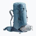 Deuter Aircontact Lite 50 + 10 л атлантическа/червена раница за трекинг 11