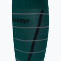 CEP Reflective мъжки компресиращи чорапи за бягане зелени WP50GZ2000 3