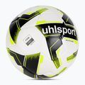 Футболна топка uhlsport Soccer Pro Synergy white/black/fluo yellow размер 5 2
