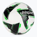 Футболна топка uhlsport Soccer Pro Synergy white/black/fluo green размер 3 2