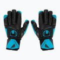 Uhlsport Classic Soft Hn Comp вратарски ръкавици черни/сини/бели