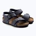 Детски сандали BIRKENSTOCK New York Birkibuc Narrow navy 10