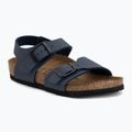 Детски сандали BIRKENSTOCK New York Birkibuc Narrow navy