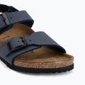 Детски сандали BIRKENSTOCK New York Birkibuc Narrow navy 7