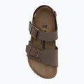 Детски сандали BIRKENSTOCK New York Birkibuc Narrow mocha 5