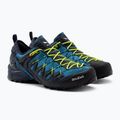 Salewa Wildfire Edge premium navy/fluo yellow мъжки обувки за подход 5